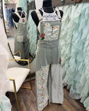 Pinstripe Overalls