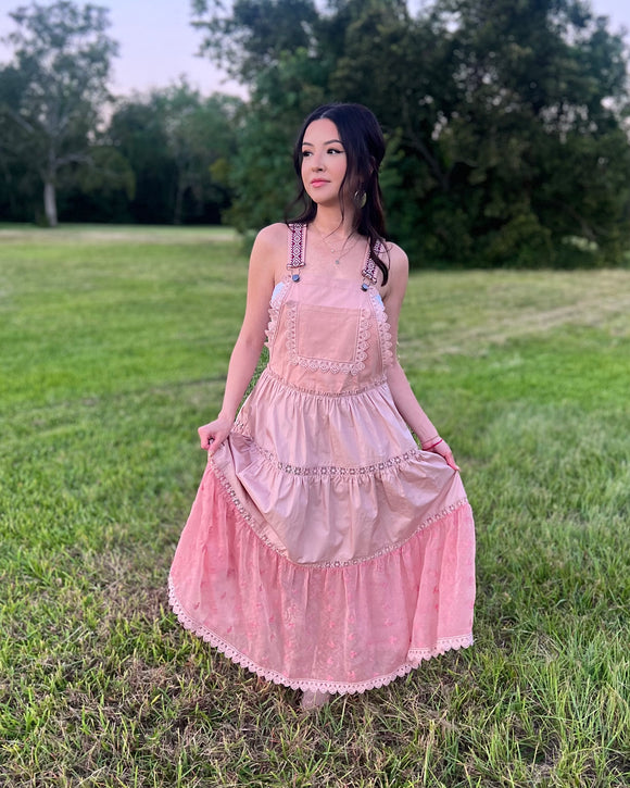 Blush Overall Dress