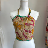 Quilted Reversible Halter Tops