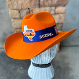 Orange HTX Cowboy Hat