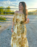 Vintage Gold Dress