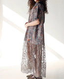 Camo Lace T-Shirt Dress
