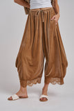 Camel Velvet Bloomers