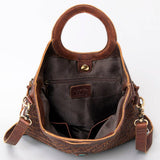 Woven Leather Handbag