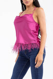 Haute Feather Top