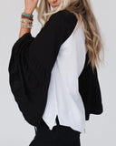 Bell Sleeve Baseball Tee