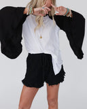 Bell Sleeve Baseball Tee