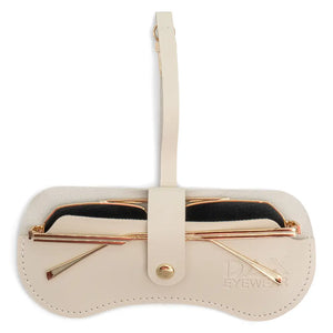 Eyewear Clutch - Beige