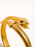 18K Serpent Bangle