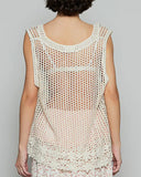 Net Crochet Top