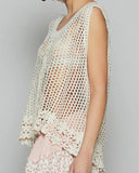 Net Crochet Top