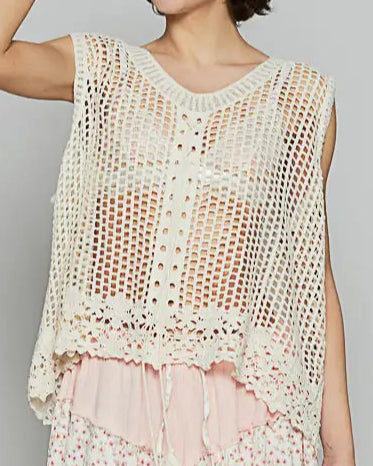 Net Crochet Top