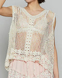 Net Crochet Top
