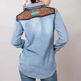 San Antonio Denim Top