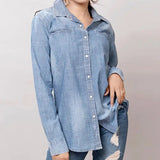 San Antonio Denim Top
