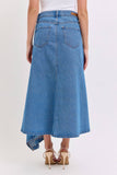 Abstract Maxi Skirt