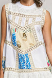 Boho Lace Mini Dress