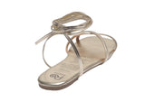 Golden Wrap sandals