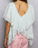 Ice Blue Top