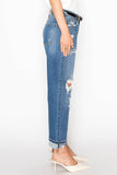 High Rise Straight Leg Jeans