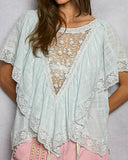Ice Blue Top