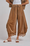 Camel Velvet Bloomers