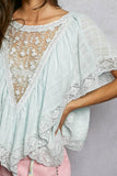 Ice Blue Top