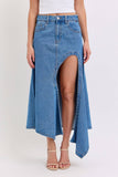 Abstract Maxi Skirt