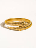 18K Serpent Bangle
