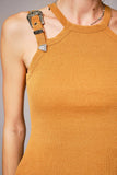 Camel Buckle Tank Top