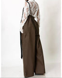 One Shoulder Tie Overalls