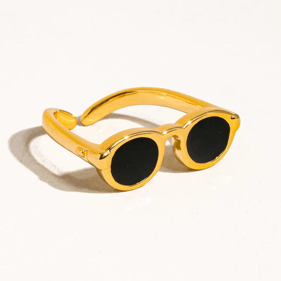 18K Sunglasses Ring