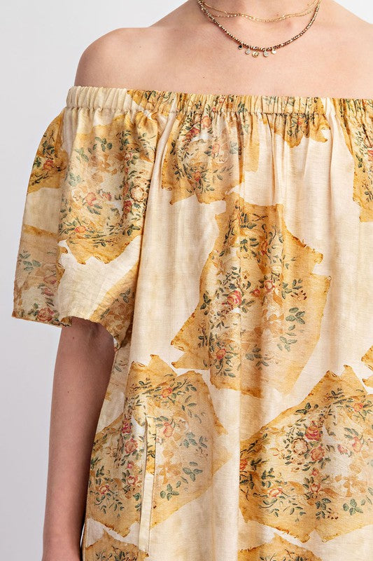 Vintage Gold Dress – Threaded Secrets Boutique