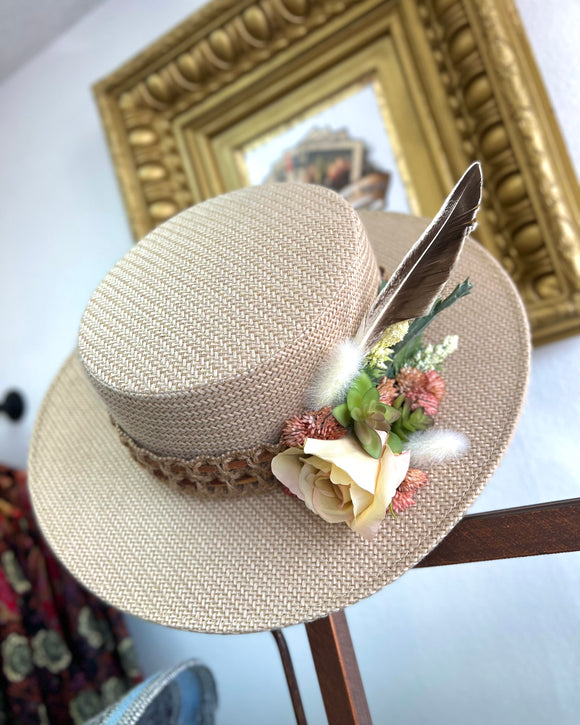 Floral Summer Hat