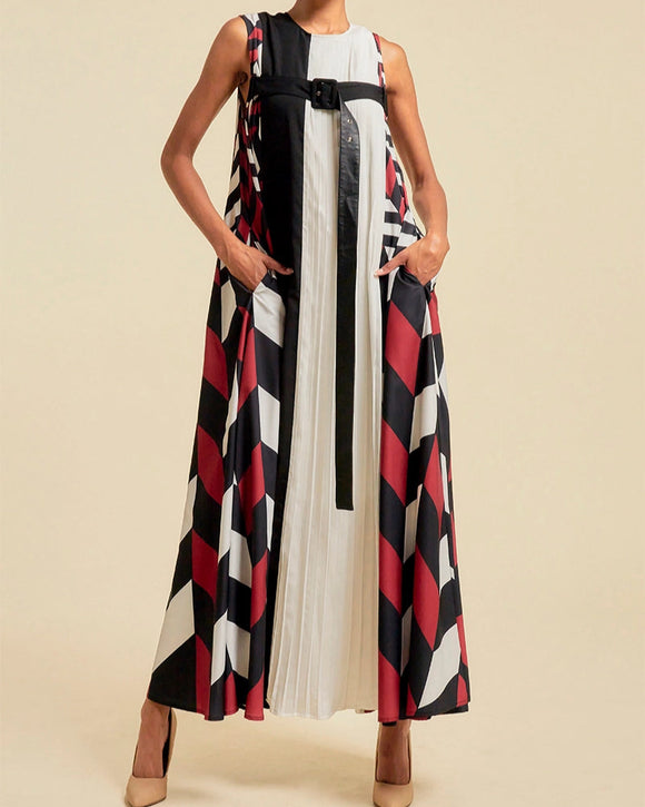 Mixed Media Dress