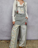 Pinstripe Overalls