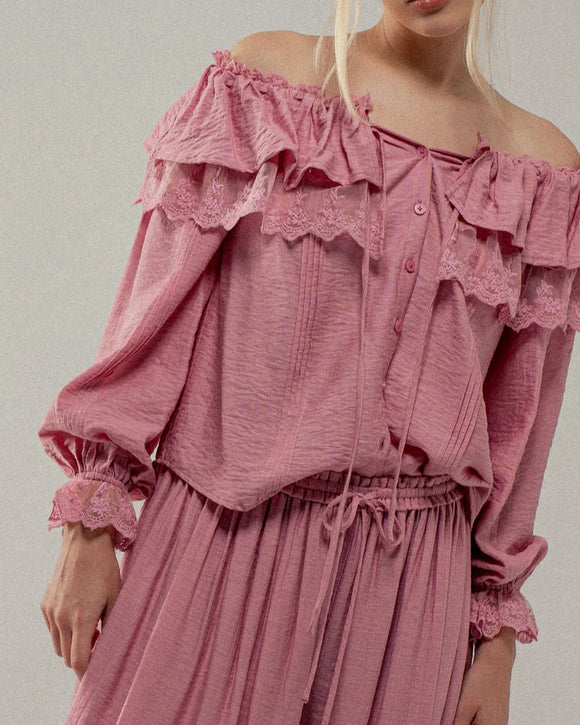 Dusty Rose Top