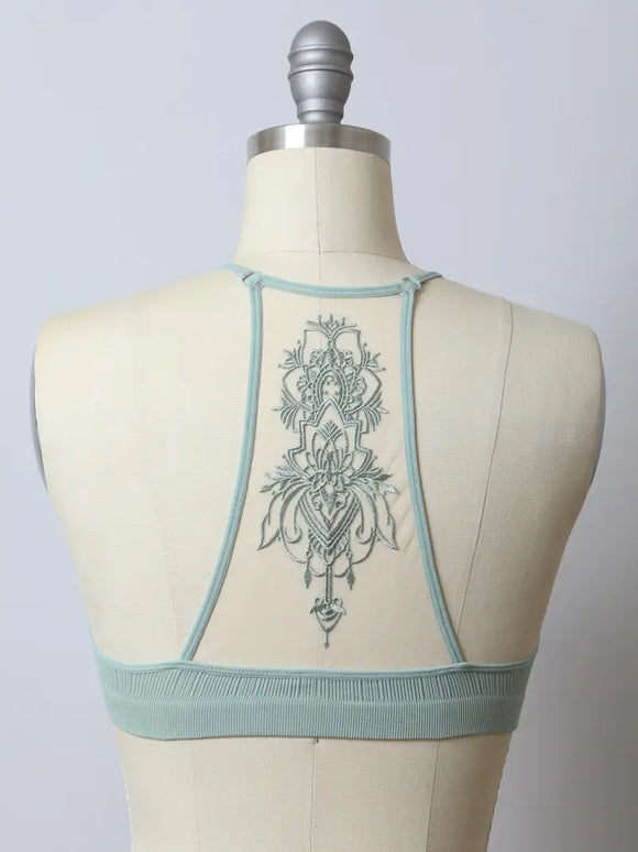 Sage Tattoo Bralette