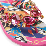 Fuchsia Gem Sandals