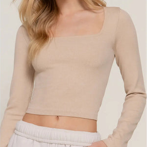 Latte Seamless Long Sleeve