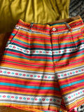 Summertime Serape Shorts
