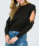 Chain Link Sweater - Charcoal